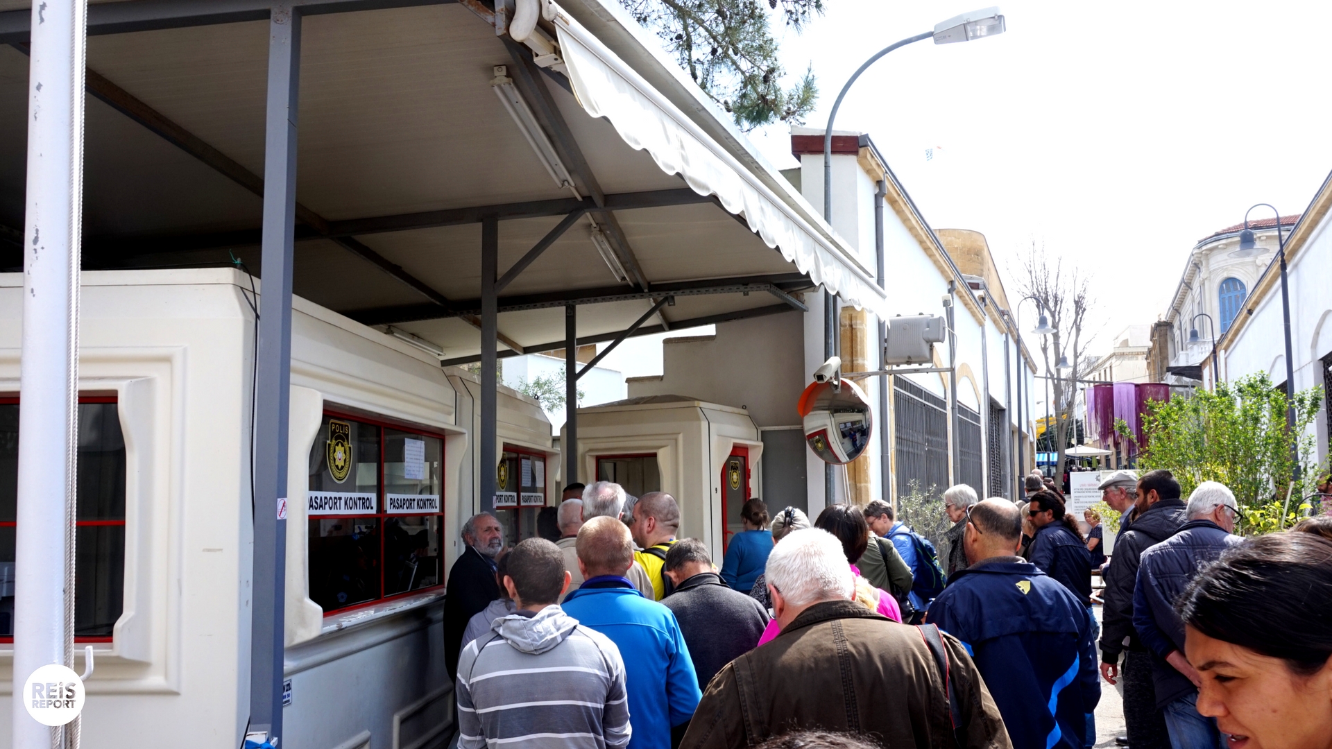 grensovergang boarder nicosia lefkosia grens cyprus