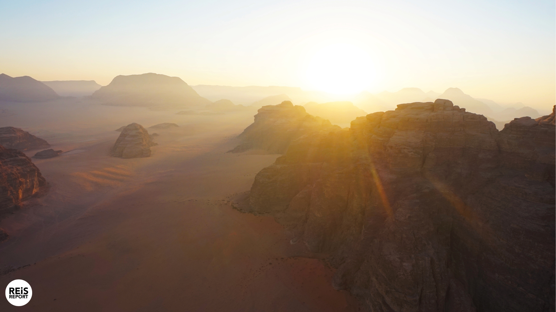 wadi rum jordanië ballonvaart drone middenoostenreizen
