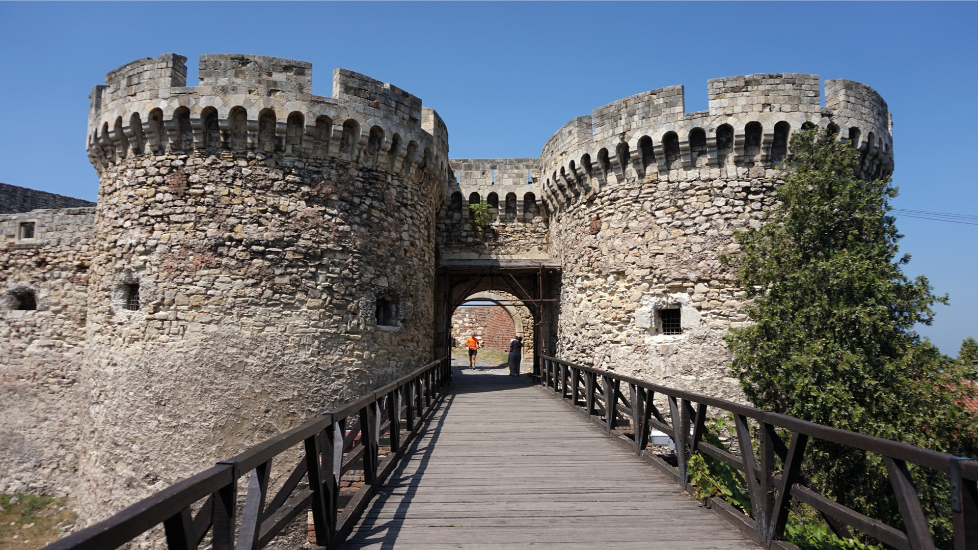 Kalemegdan fort belgrado entree
