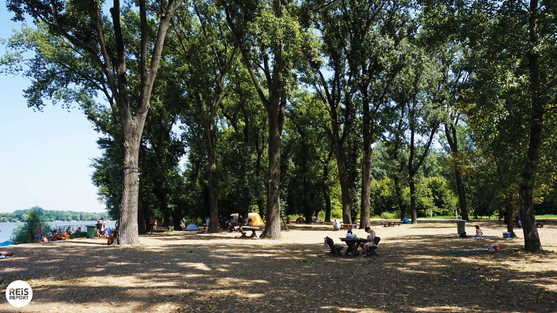 stranden in belgrado