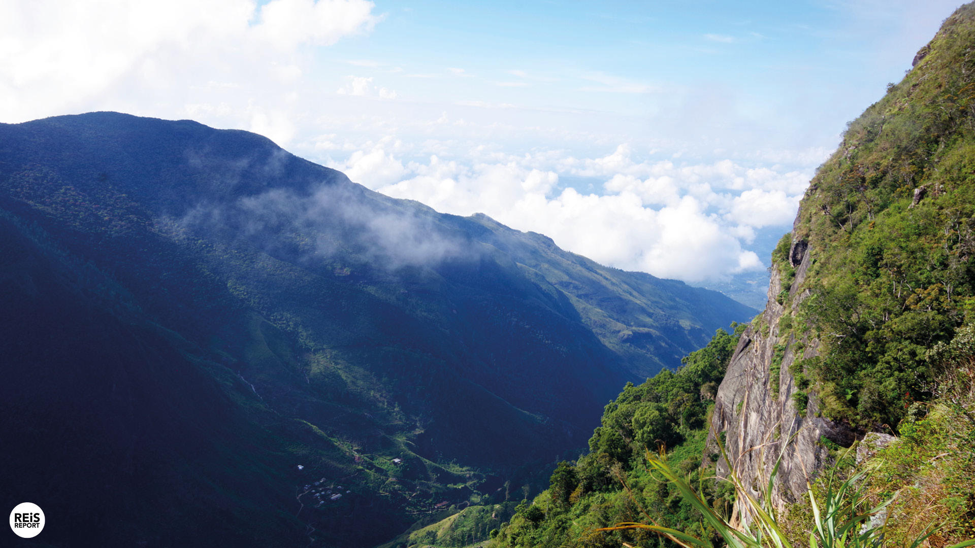horton plains worlds end sri lanka wandeling