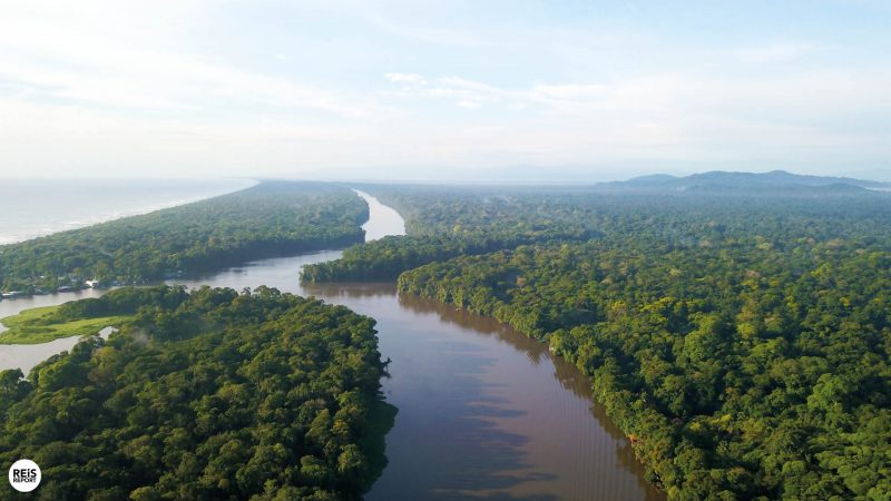tortuguero costa rica drone
