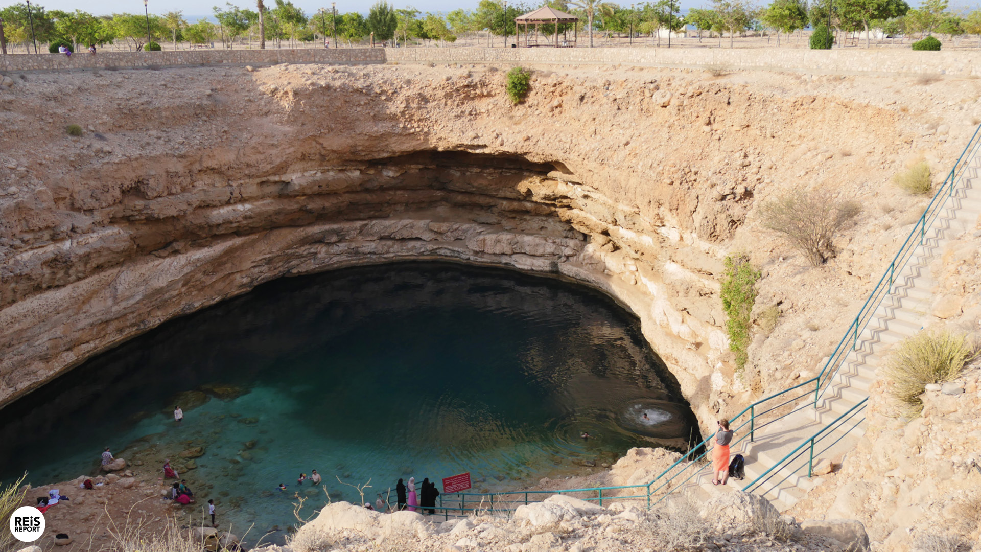 bimmah sinkhole in oman