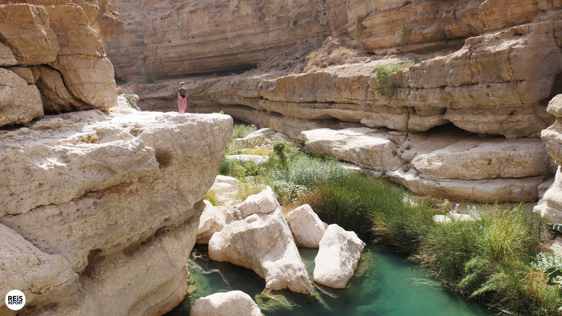 wadi shab zwemmen