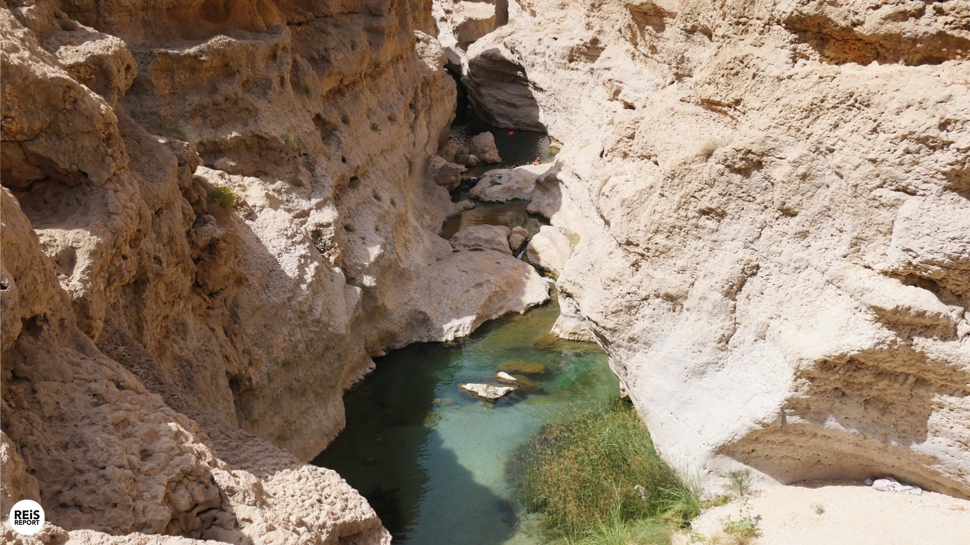 wadi shab zwemmen
