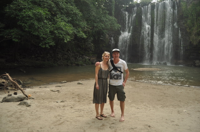 llanos de cortez waterfall