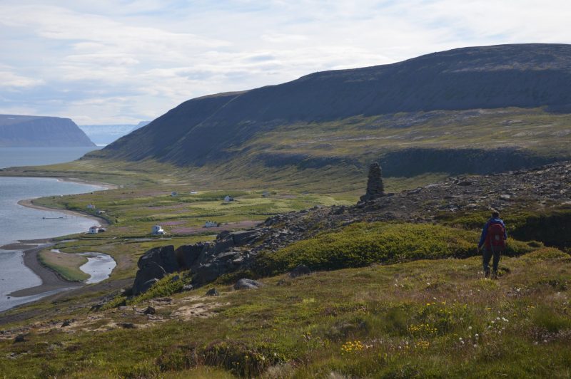 Wandelen naar Hesteyri