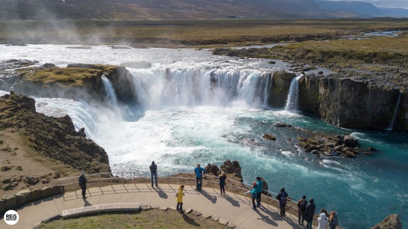godafoss waterval ijsland