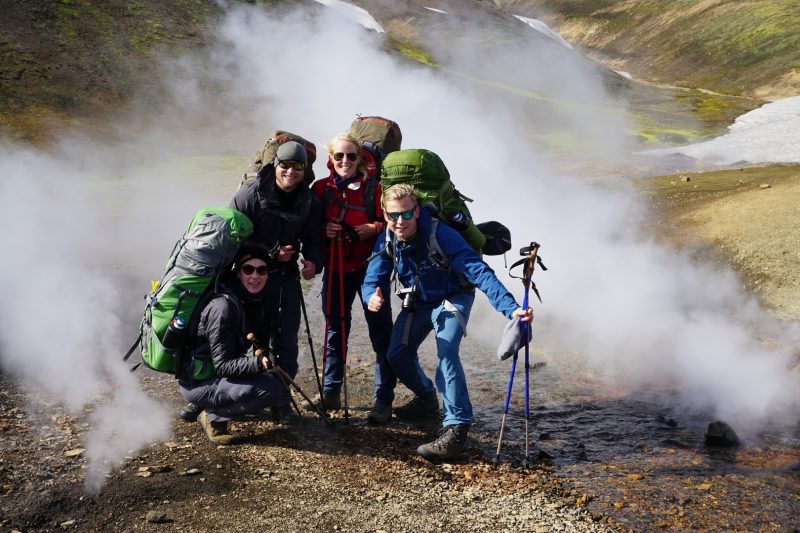 trekking ijsland